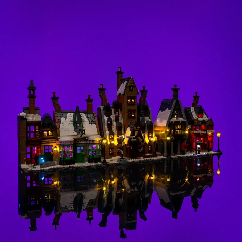 Light My Bricks premium LED kit for LEGO Hogsmeade Village Collectors Edition 76457