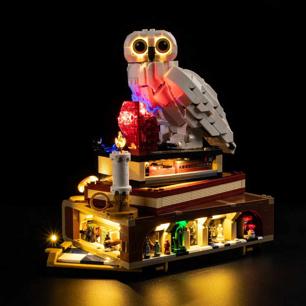 Game of Bricks LED lighting kit for LEGO 76466 with expansion boards