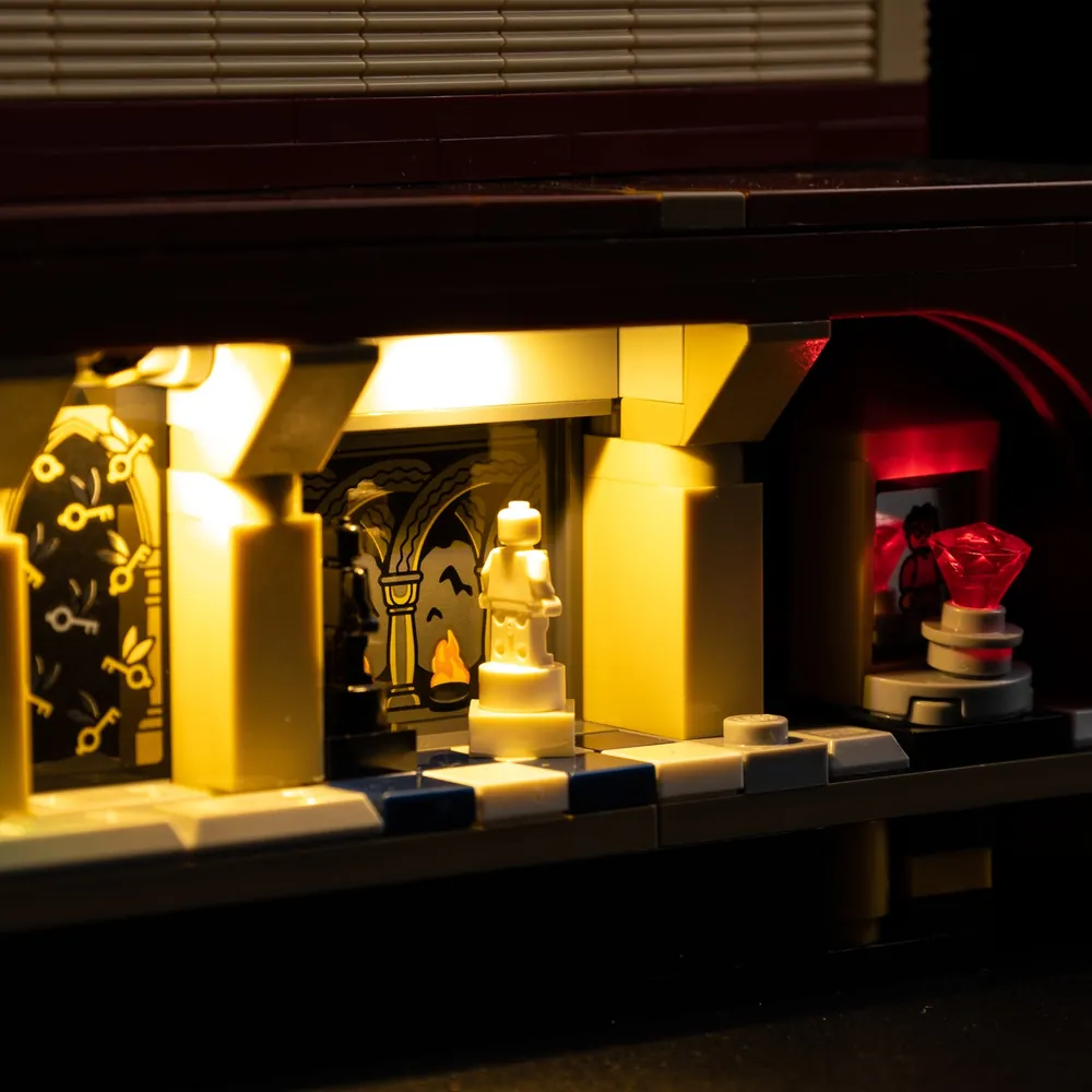 Remote control for Game of Bricks light kit on Sorcerer's Stone set