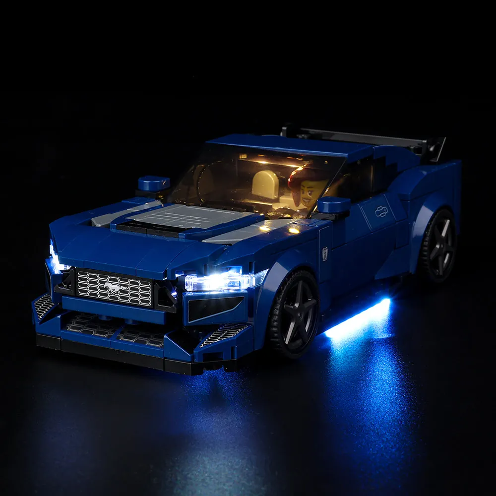 Game of Bricks LED lighting kit for LEGO Speed Champions Ford Mustang Dark Horse 76920