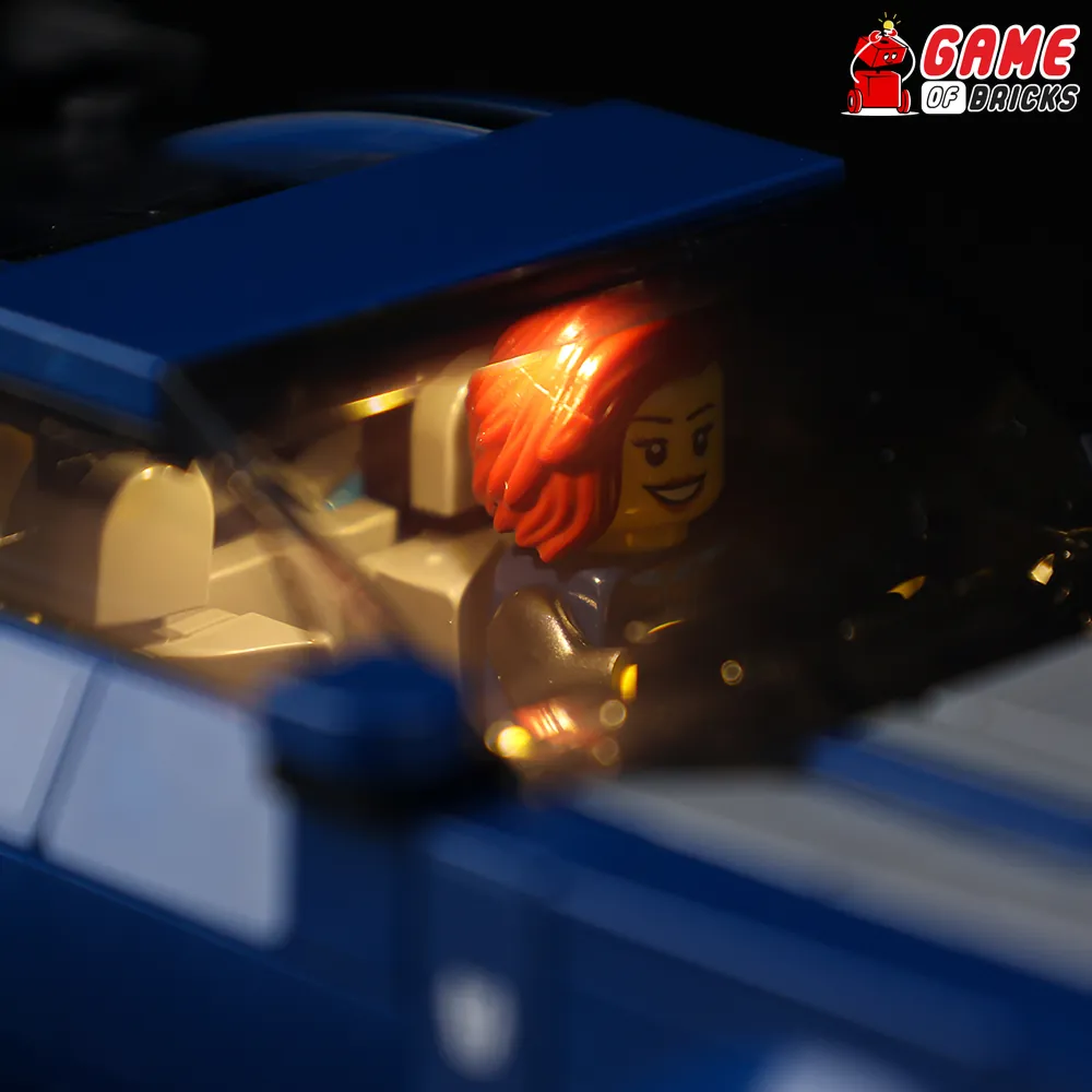 Game of Bricks modular boards wiring for LEGO 76920 Mustang