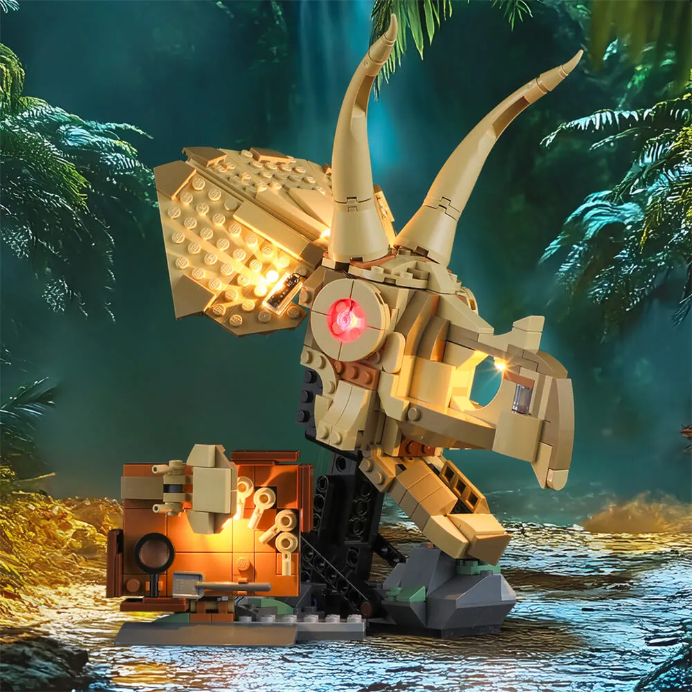 Lightailing LED kit for LEGO Triceratops Skull 76969