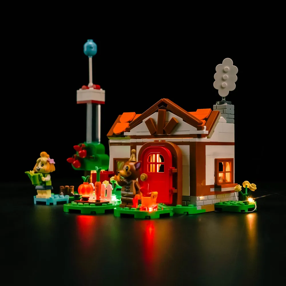 BrickBling LED kit for LEGO Animal Crossing Isabelle's House Visit 77049