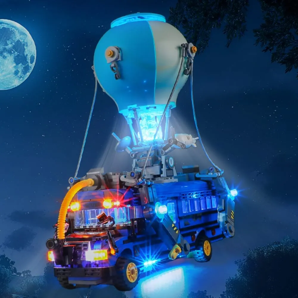 Lightailing pre-soldered harness LED kit for LEGO Fortnite Battle Bus 77073