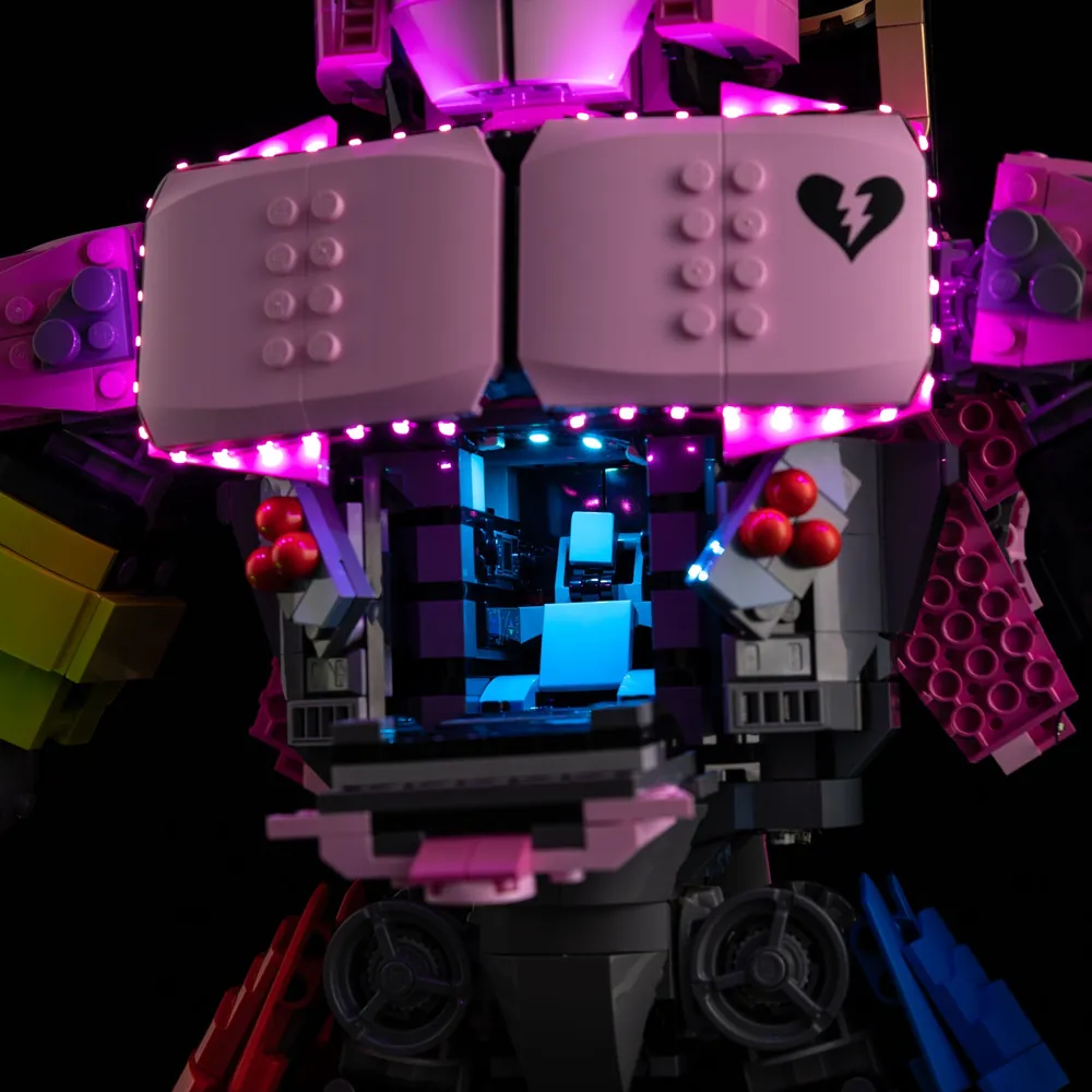 Remote version of Game of Bricks light kit for LEGO 77078
