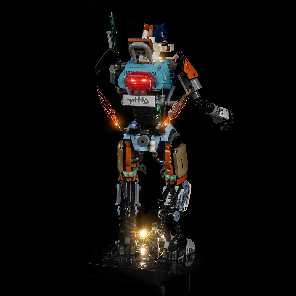 Remote control variant of BrickBling light kit for LEGO Fortnite KIT 77081