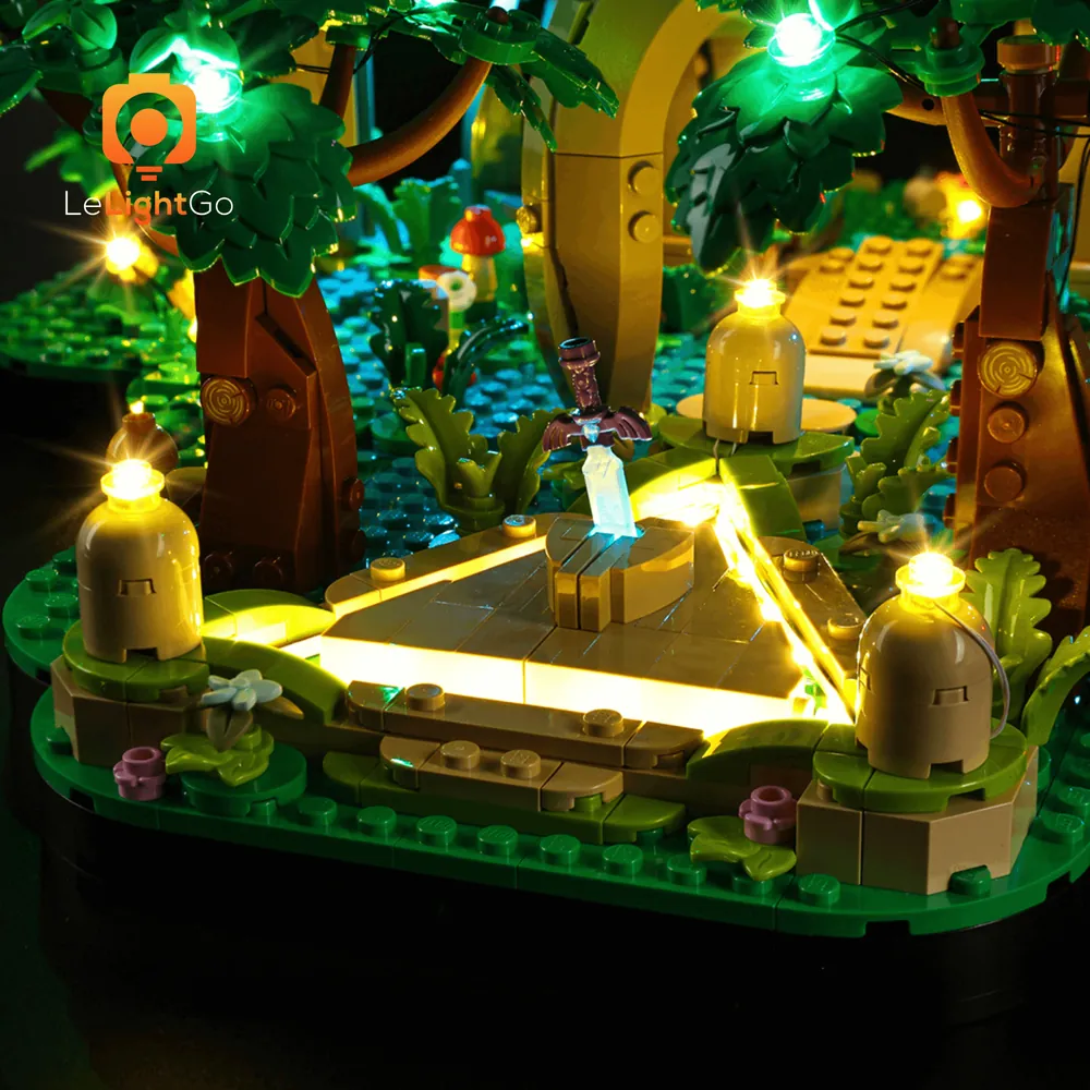 LeLightGo light kit for LEGO 77092 with remote control available