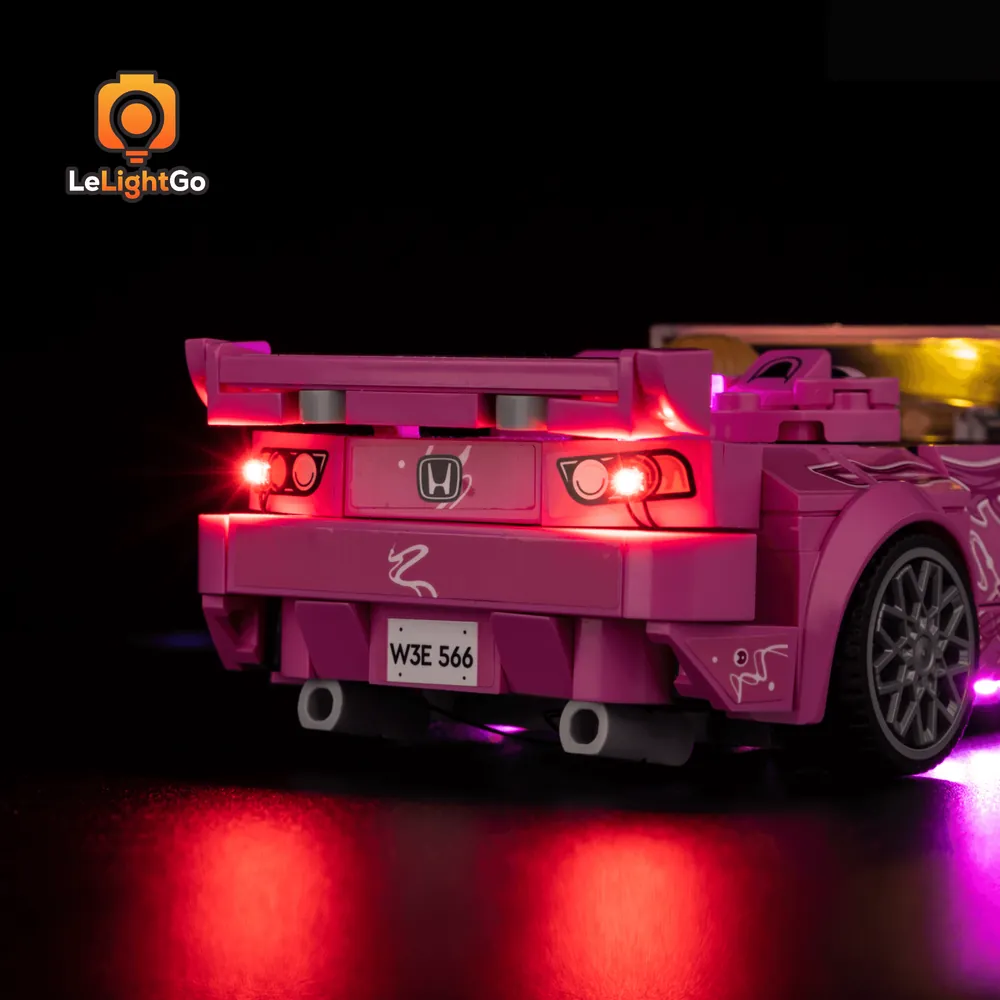 LeLightGo light kit for LEGO Speed Champions Honda S2000