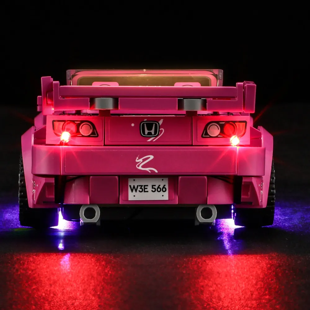 Lightailing LED lights for LEGO 77241 Honda S2000