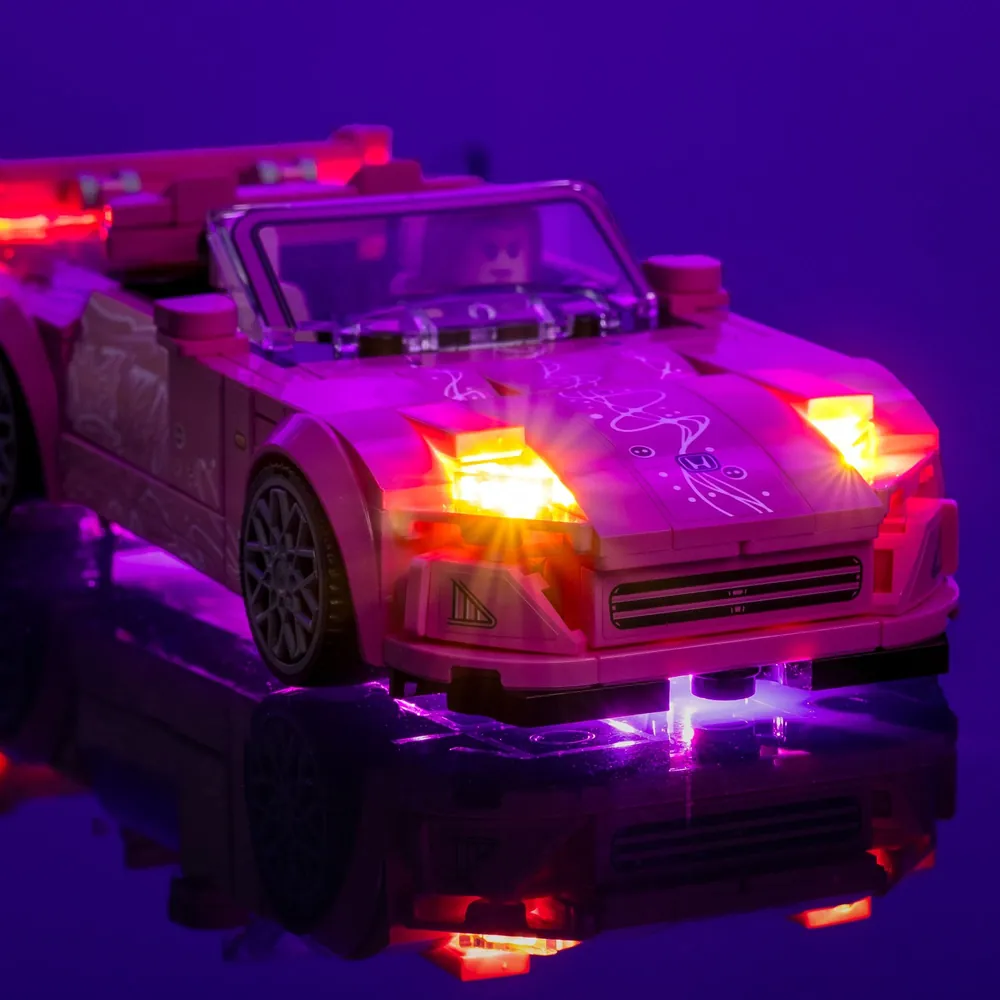 LightMyBricks light kit for LEGO Speed Champions Honda S2000