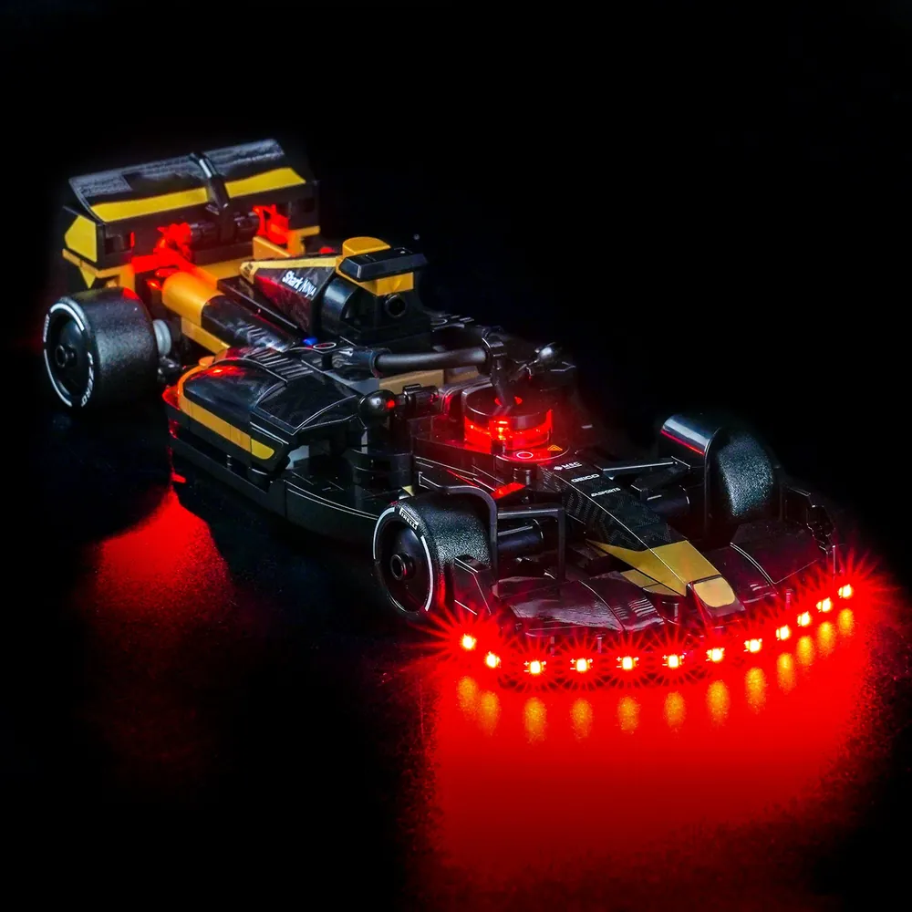 BrickBling LED kit for LEGO 77252 APXGP Team Race Car with modular micro-LEDs