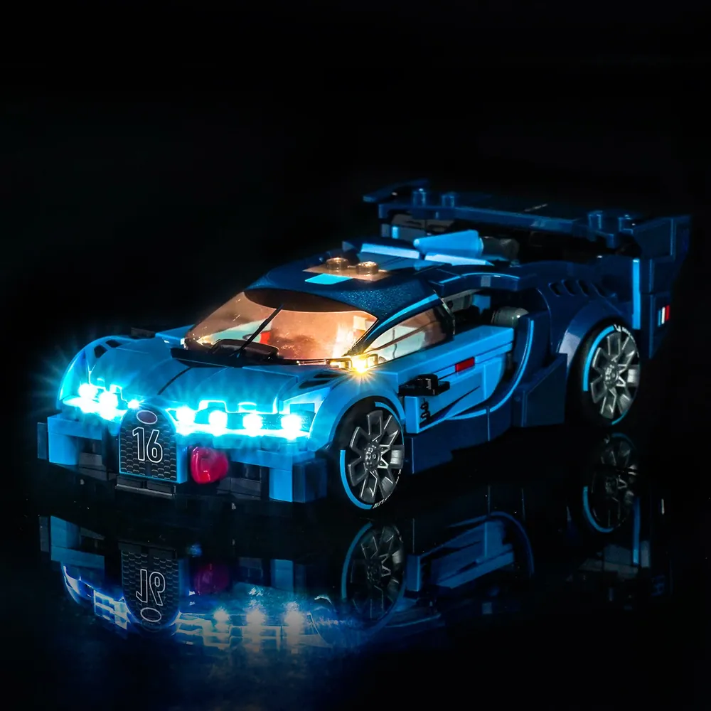 BrickBling LED kit for LEGO Speed Champions Bugatti Vision GT 77253