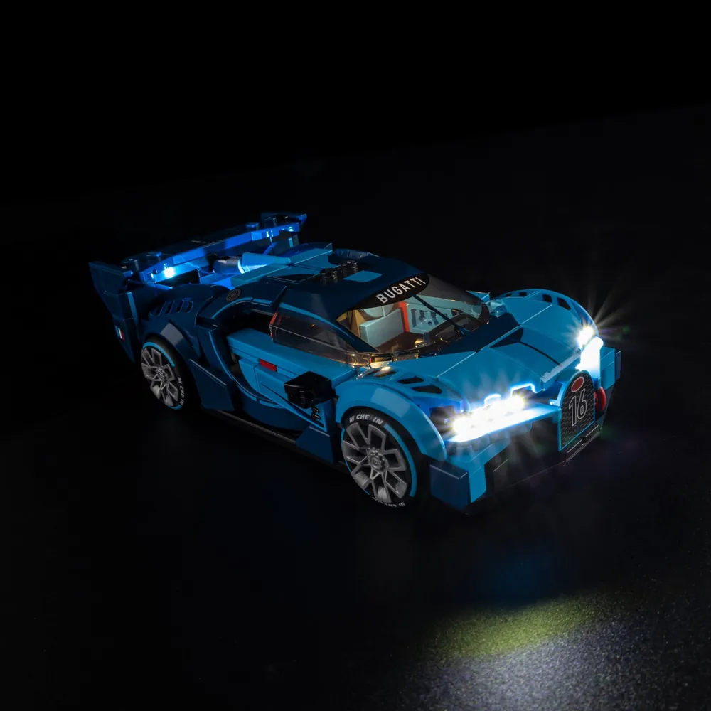 Game of Bricks LED kit for LEGO Speed Champions Bugatti Vision GT 77253