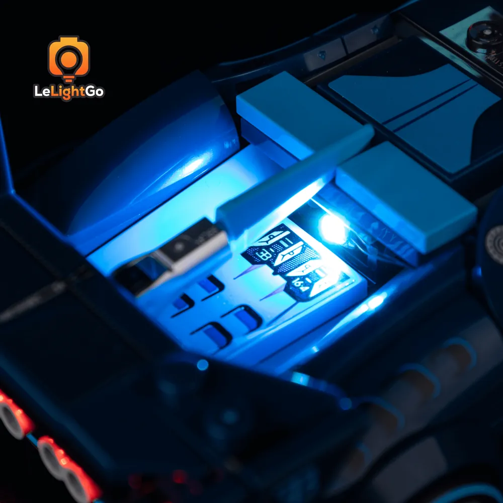 LeLightGo light installation for Speed Champions Bugatti