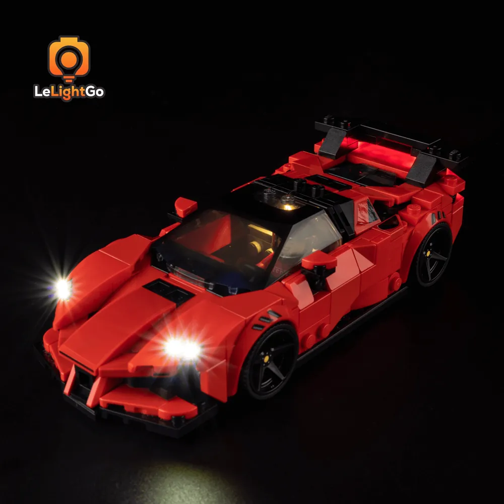 LeLightGo LED lighting kit for LEGO Ferrari SF90 XX Stradale