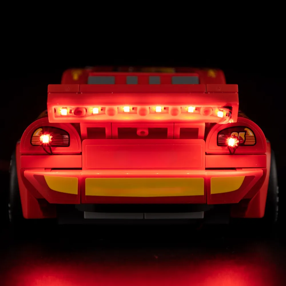 Game of Bricks expansion board wiring for LEGO Lightning McQueen