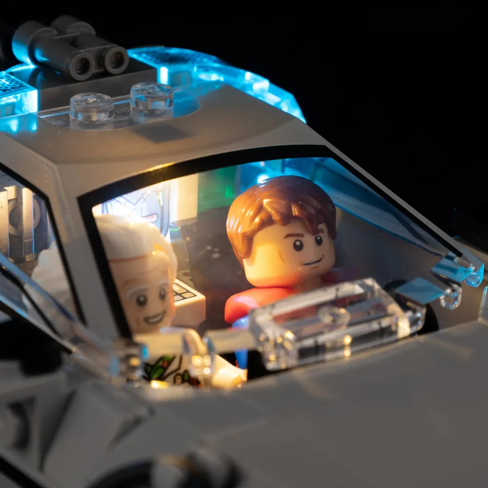 Game of Bricks standard edition LED kit for LEGO 77256 Time Machine