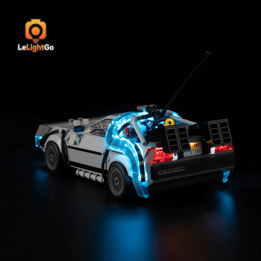 LeLightGo budget-friendly LED kit for LEGO 77256 Time Machine