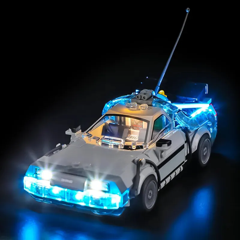 Lightailing pre-soldered harness lighting kit for LEGO 77256 Time Machine