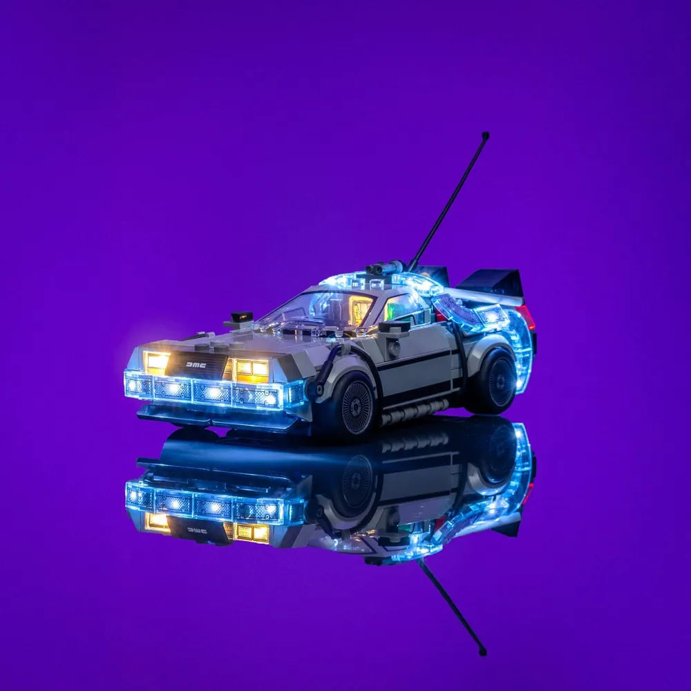 Light My Bricks premium lighting kit for LEGO 77256 Time Machine