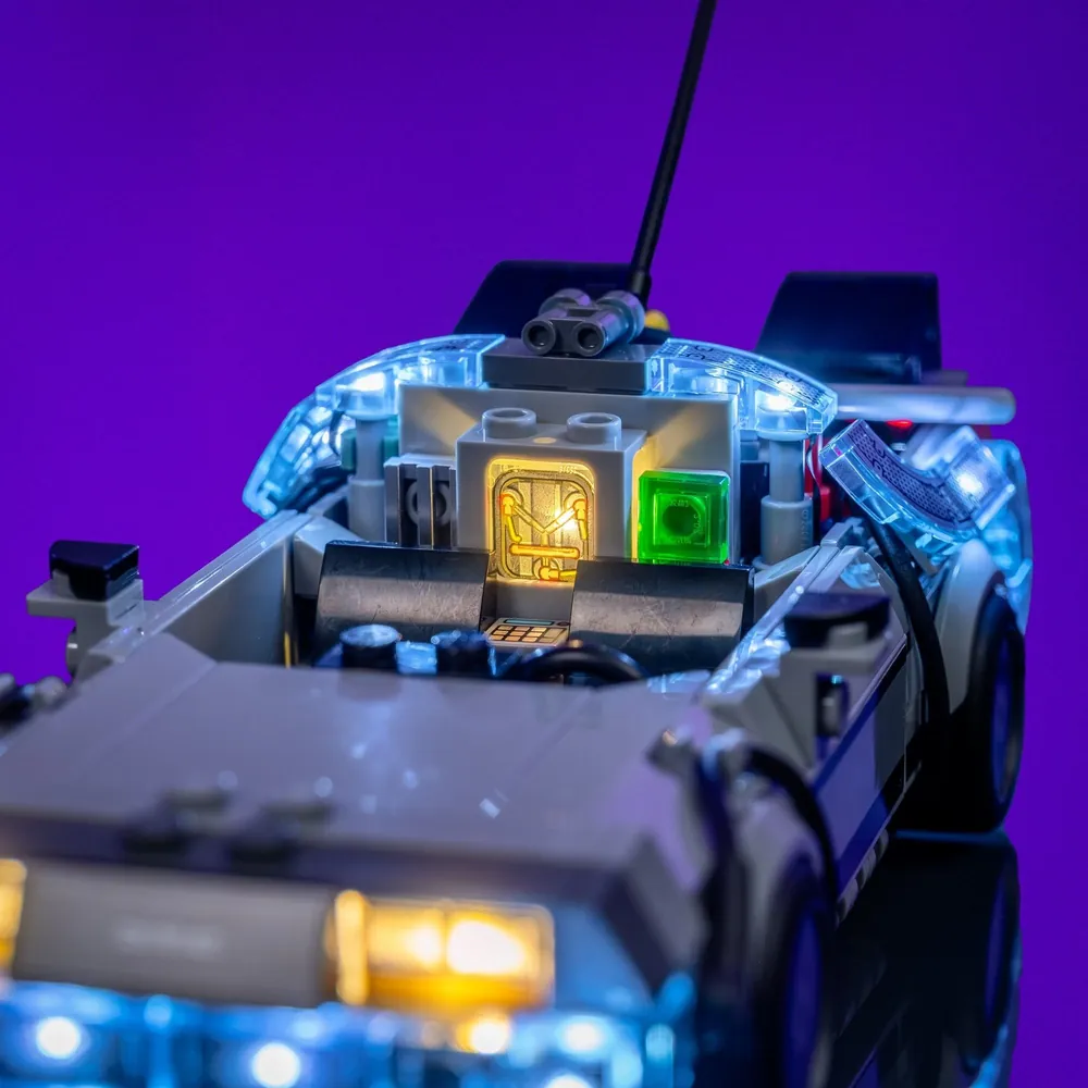 Light My BricksUnknown wiring architecture for LEGO 77256 Time Machine