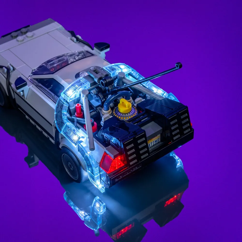 Light My Bricks high-end LED kit for LEGO 77256 Time Machine