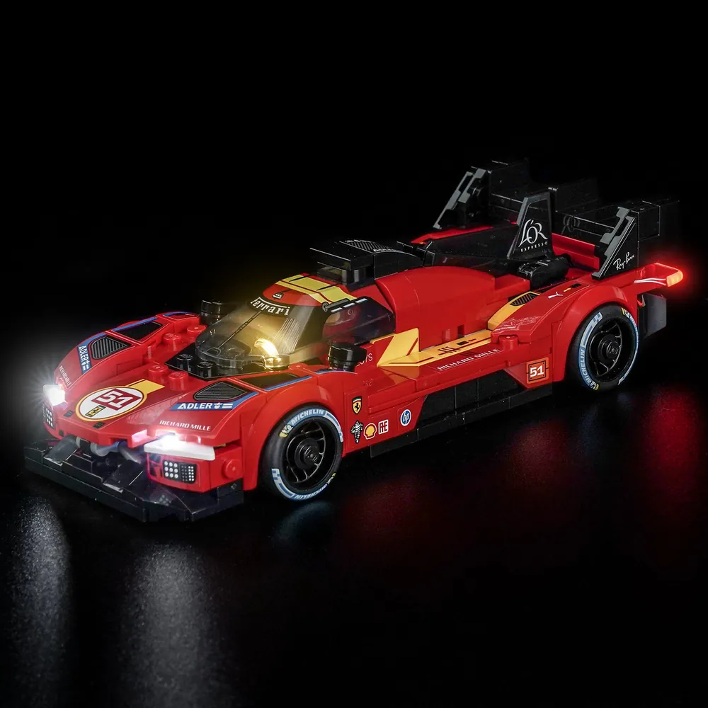 BrickBling LED kit for LEGO Speed Champions Ferrari 499P