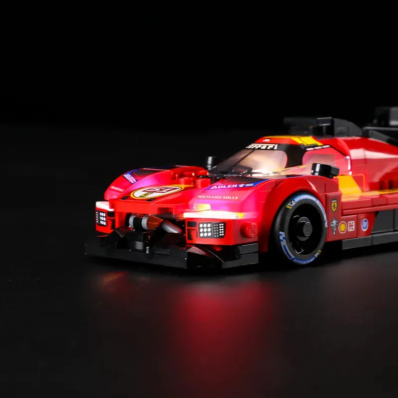 LEGO Speed Champions Ferrari 499P with LED lights