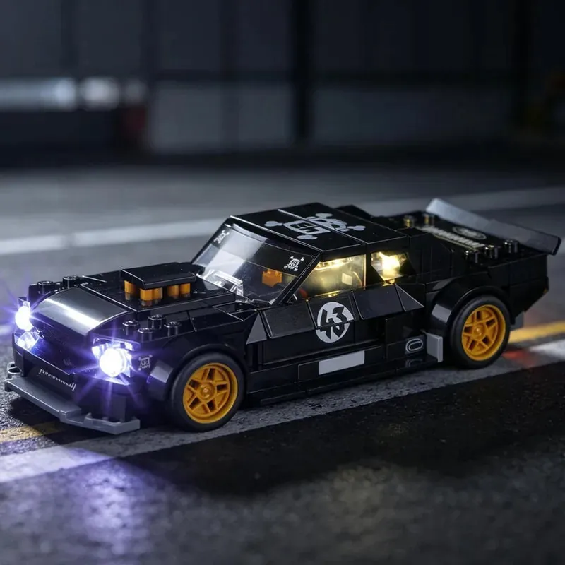 Lightailing LED harness for LEGO 77262 Hoonicorn with front and rear lights