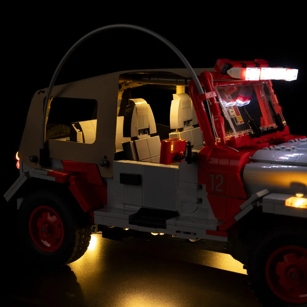Game of Bricks modular expansion board installation on LEGO Jeep