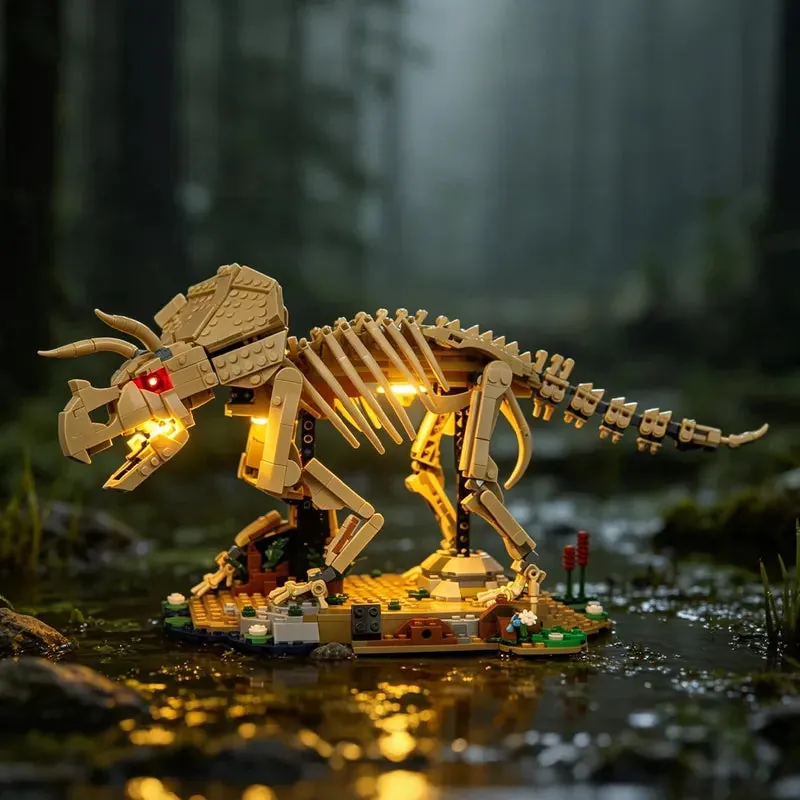 Lightailing LED kit for LEGO Triceratops 77985, standard edition