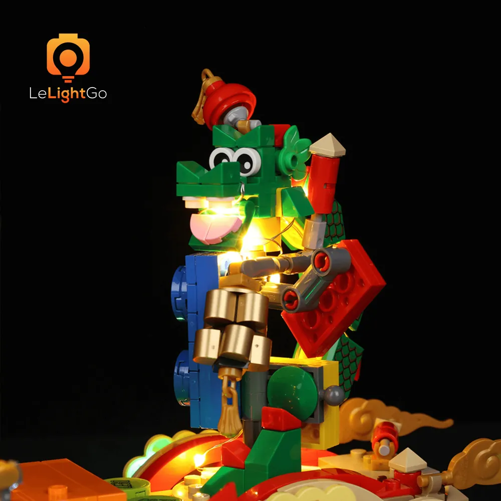LeLightGo LED kit for LEGO 80111 with remote control option
