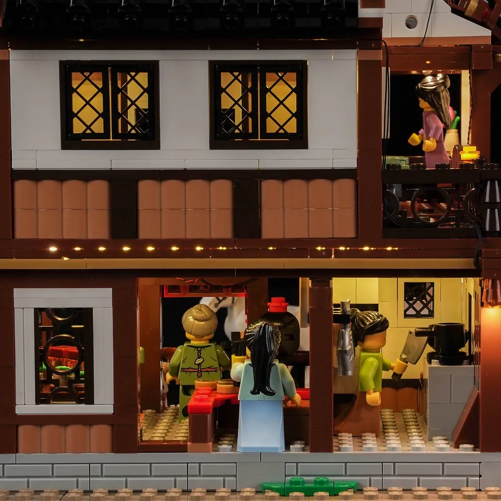 BrickBling light kit with Remote Control Version for LEGO 80121 Chinese Traditional Festivals set