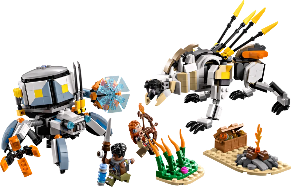 LEGO Aloy & Varl vs. Shell-Walker & Sawtooth 77037