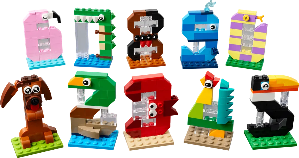 LEGO Birthday Numbers 40807