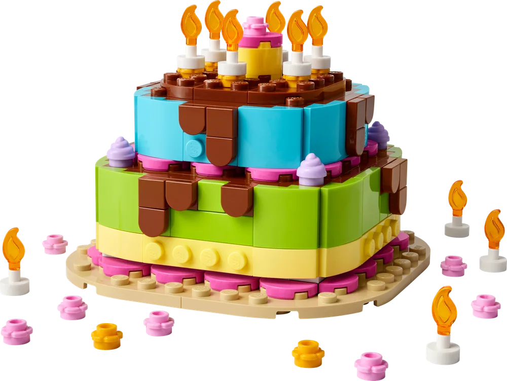 LEGO Birthday Party Cake 40815