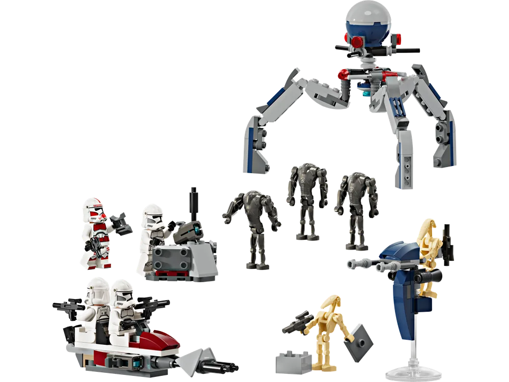 LEGO Clone Trooper™ & Battle Droid™ Battle Pack 75372