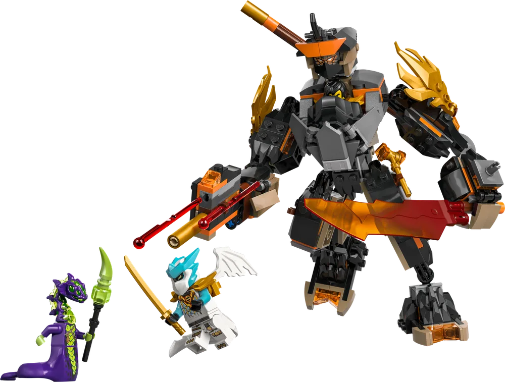 LEGO Cole's Mission Mech & Dragon Zane 71854