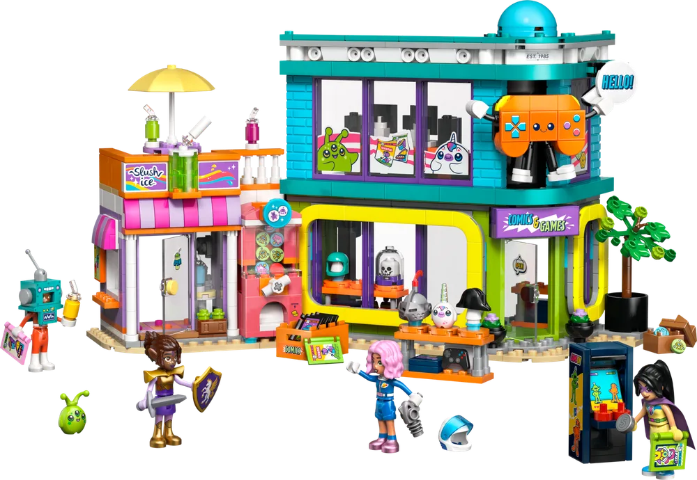 LEGO Comic Book and Game Store 42674