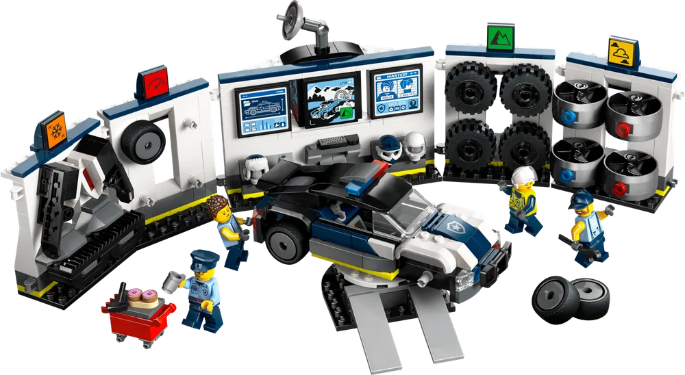 LEGO Custom Police Car Garage 60457