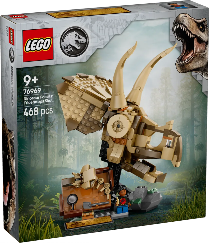 Lego Dinosaur Fossils: Triceratops Skull 76969