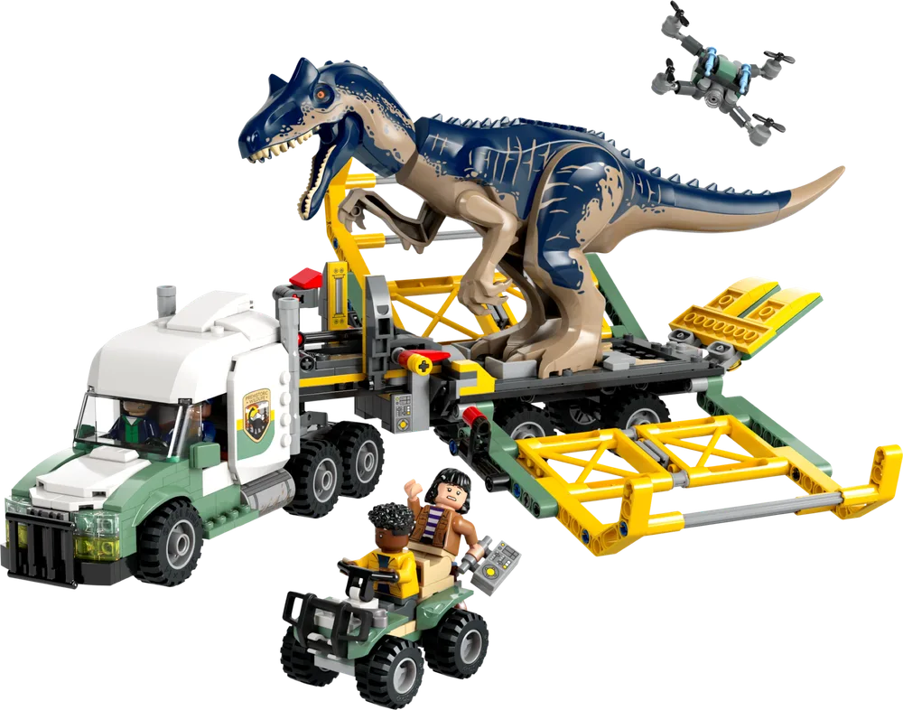 LEGO Dinosaur Missions: Allosaurus Transport Truck 76966