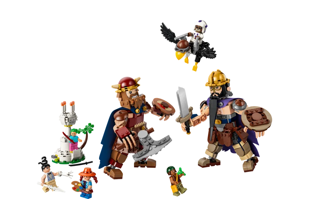 LEGO Dorry vs. Brogy – Giants of Little Garden 75644