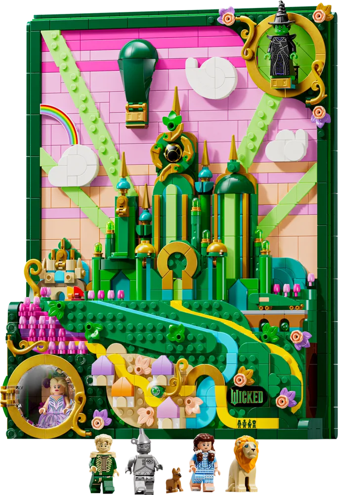 LEGO Emerald City Wall Art 75685