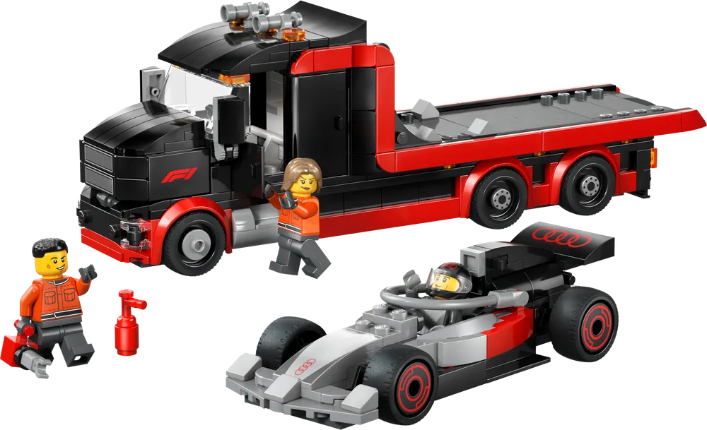 LEGO F1® Display Truck with Audi F1® Race Car 60493