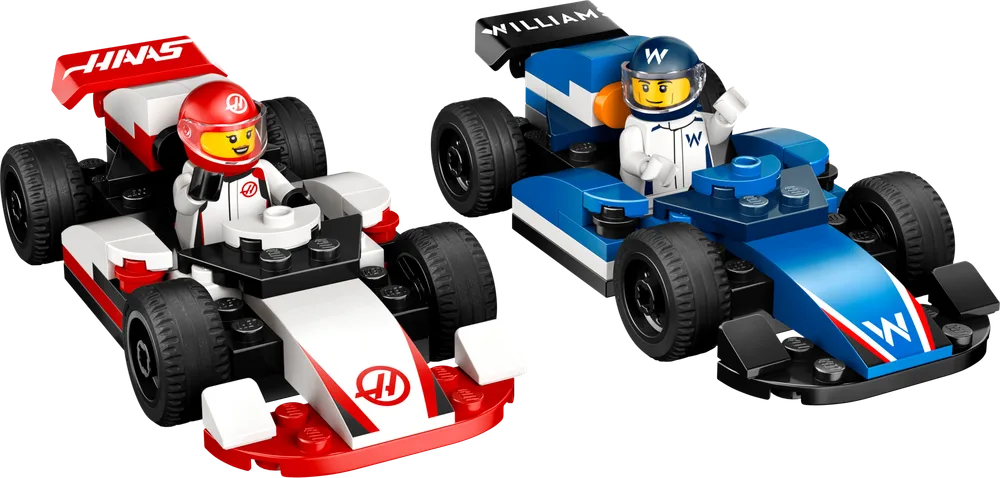 LEGO F1® Williams Racing & Haas F1® Race Cars 60464