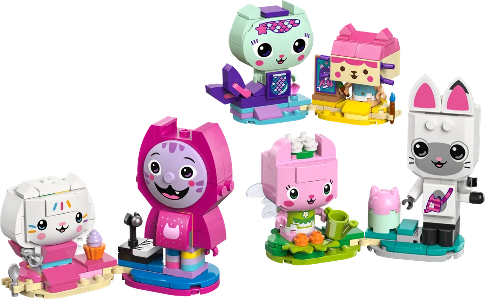 LEGO Gabby's Brick-Built Cat Friends 11215