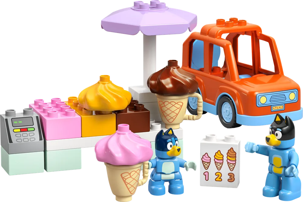 LEGO Ice Cream Trip with Bluey 10458