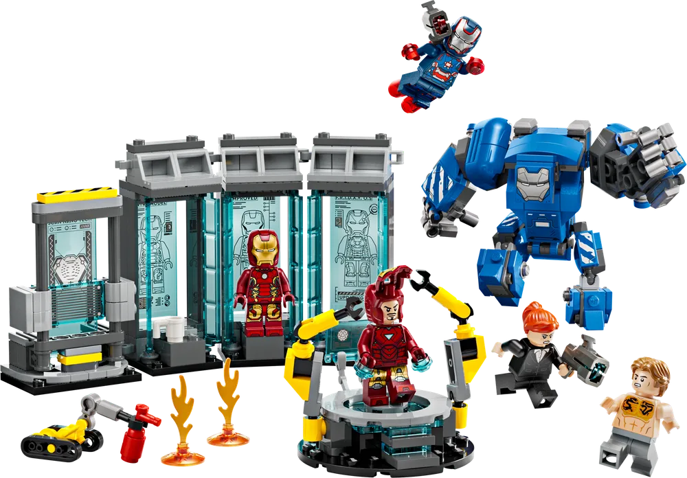 LEGO Iron Man's Laboratory: Hall of Armor 76315
