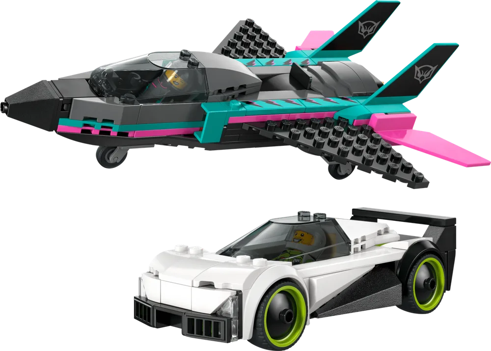 LEGO Jet vs. Car 60489